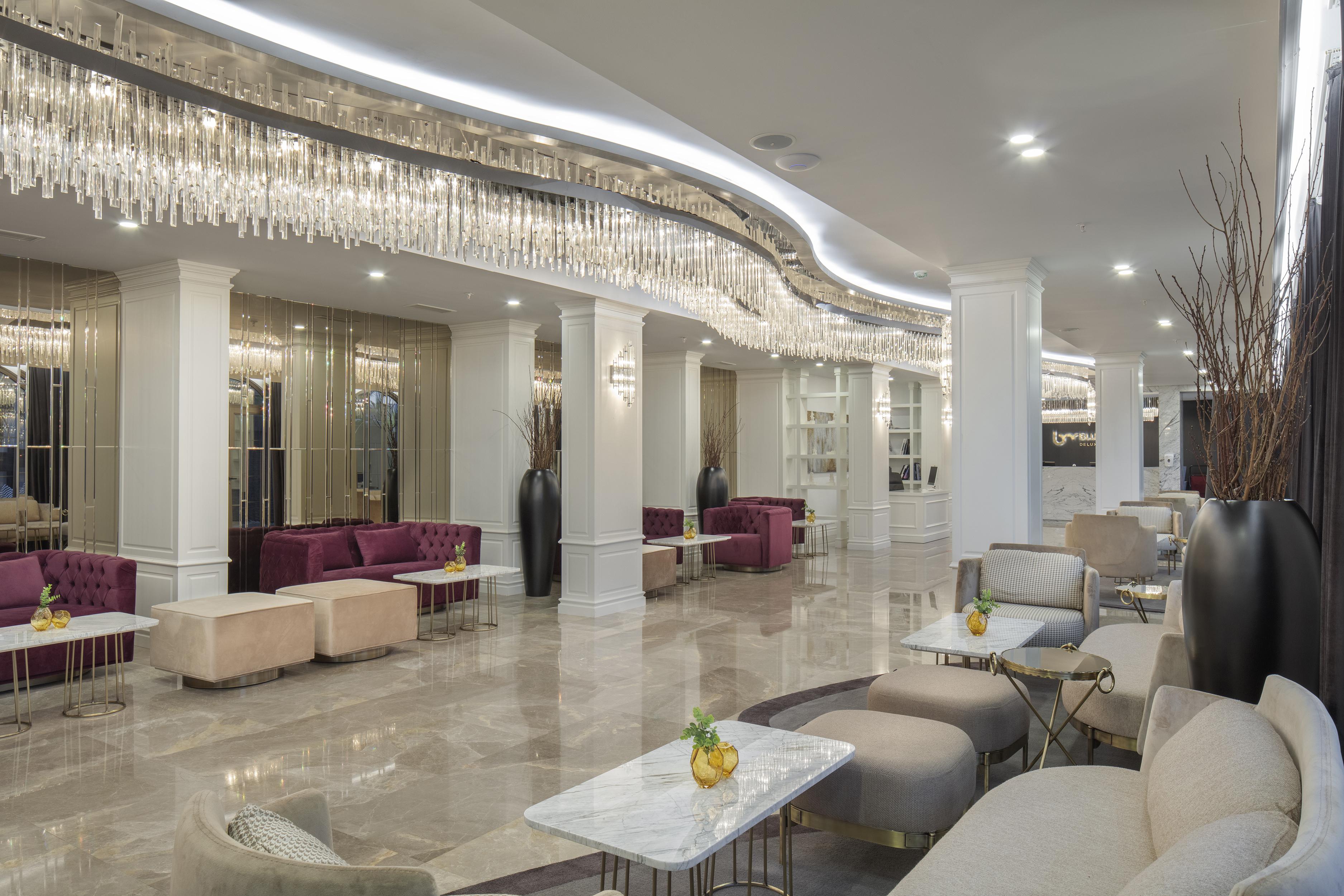 Blue Marlin Deluxe Spa&Resort Konaklı Exterior foto Lobby